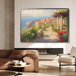 Landscape 482 Canvas Art 60 x 40 cm / Black