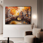 Landscape 487 Canvas Art 60 x 40 cm / Black