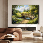 Landscape 489 Canvas Art 60 x 40 cm / Black