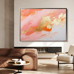 Abstract 491 Canvas Art 60 x 40 cm / Black