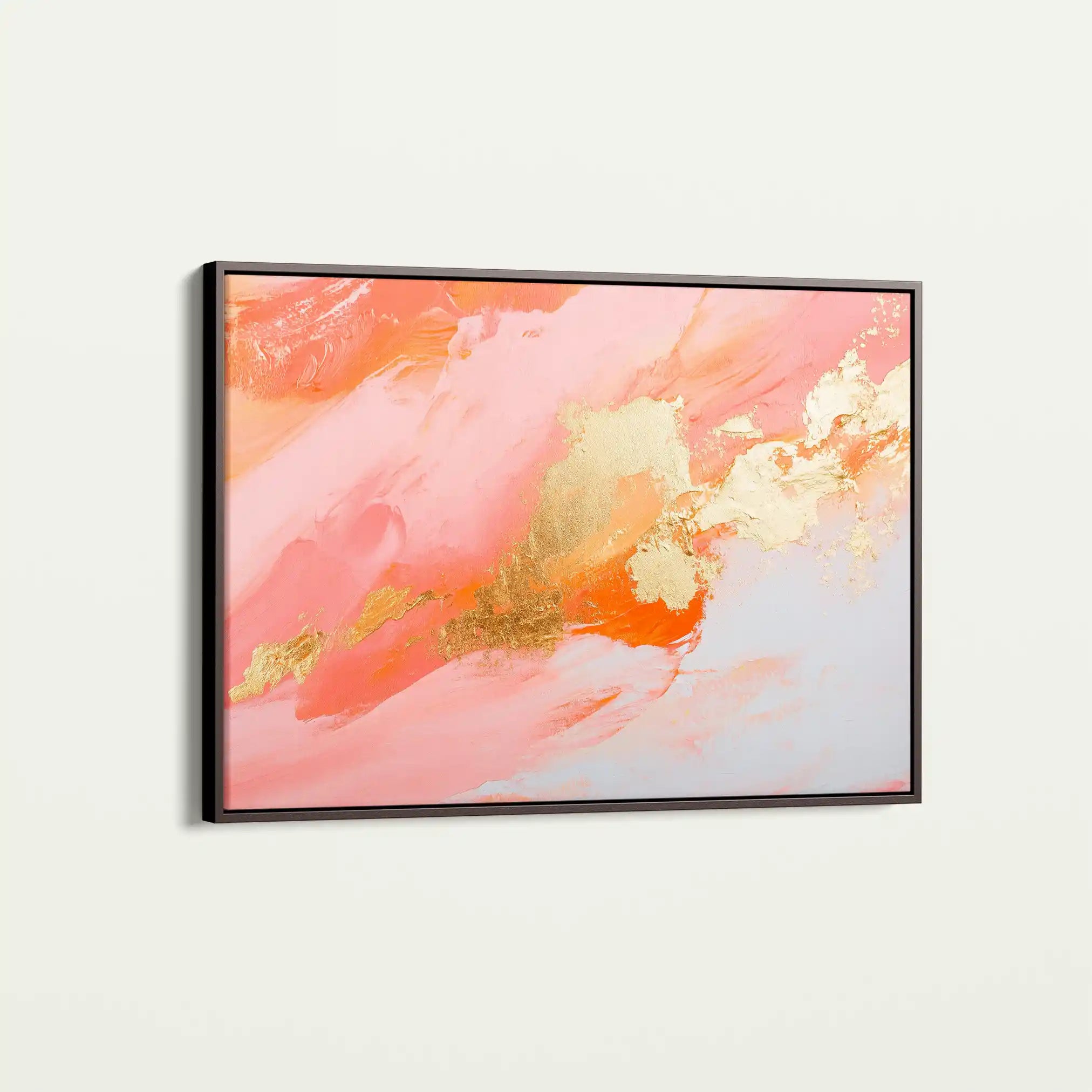 Abstract 491 Canvas Art 60 x 40 cm / Black