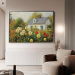 Landscape 491 Canvas Art 60 x 40 cm / Black