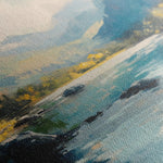 Landscape 492 Canvas Art 60 x 40 cm / Black