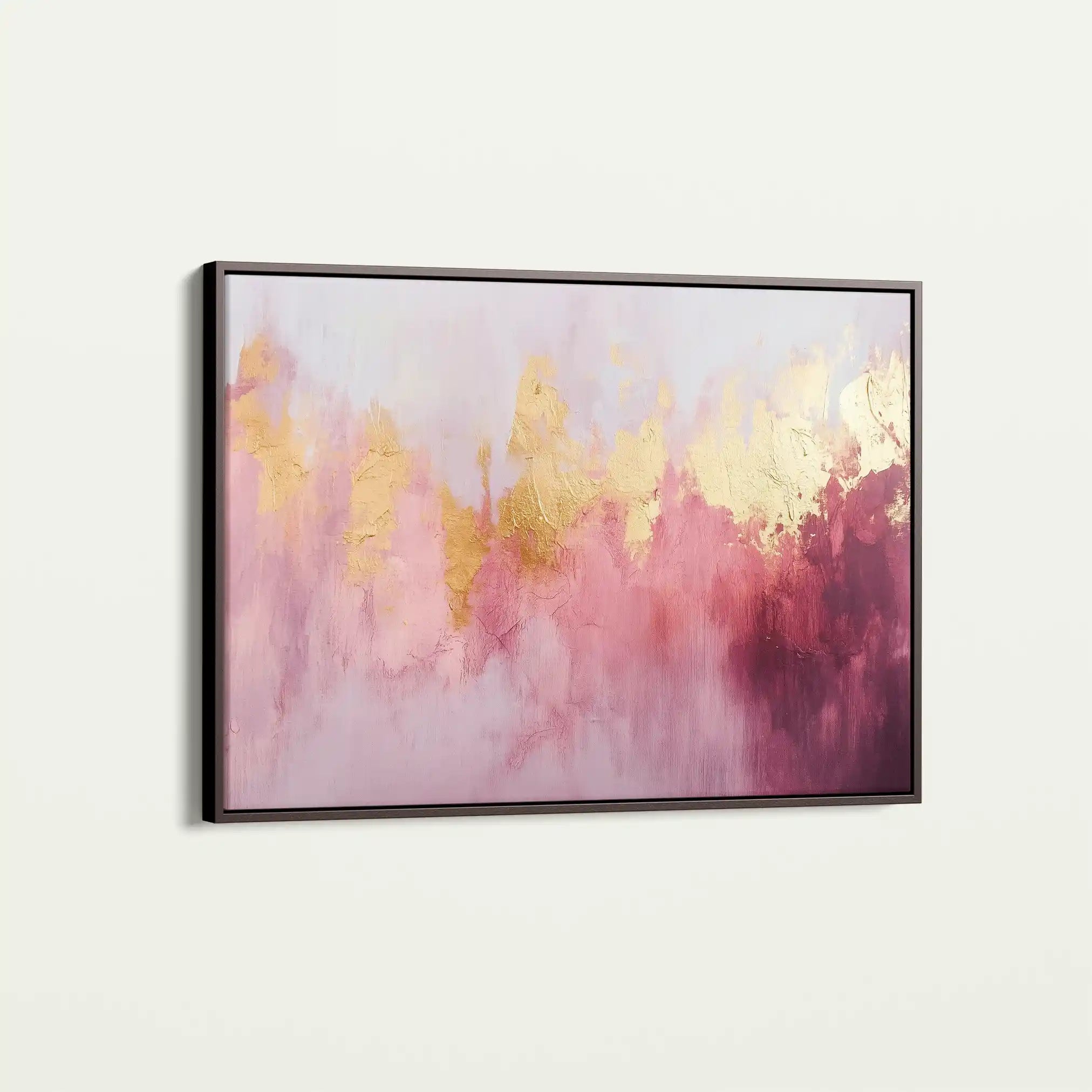 Abstract 494 Canvas Art 60 x 40 cm / Black