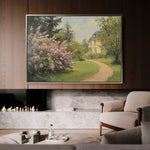 Landscape 495 Canvas Art 60 x 40 cm / Black