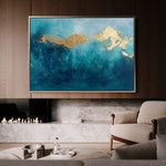 Abstract 497 Canvas Art 60 x 40 cm / Black