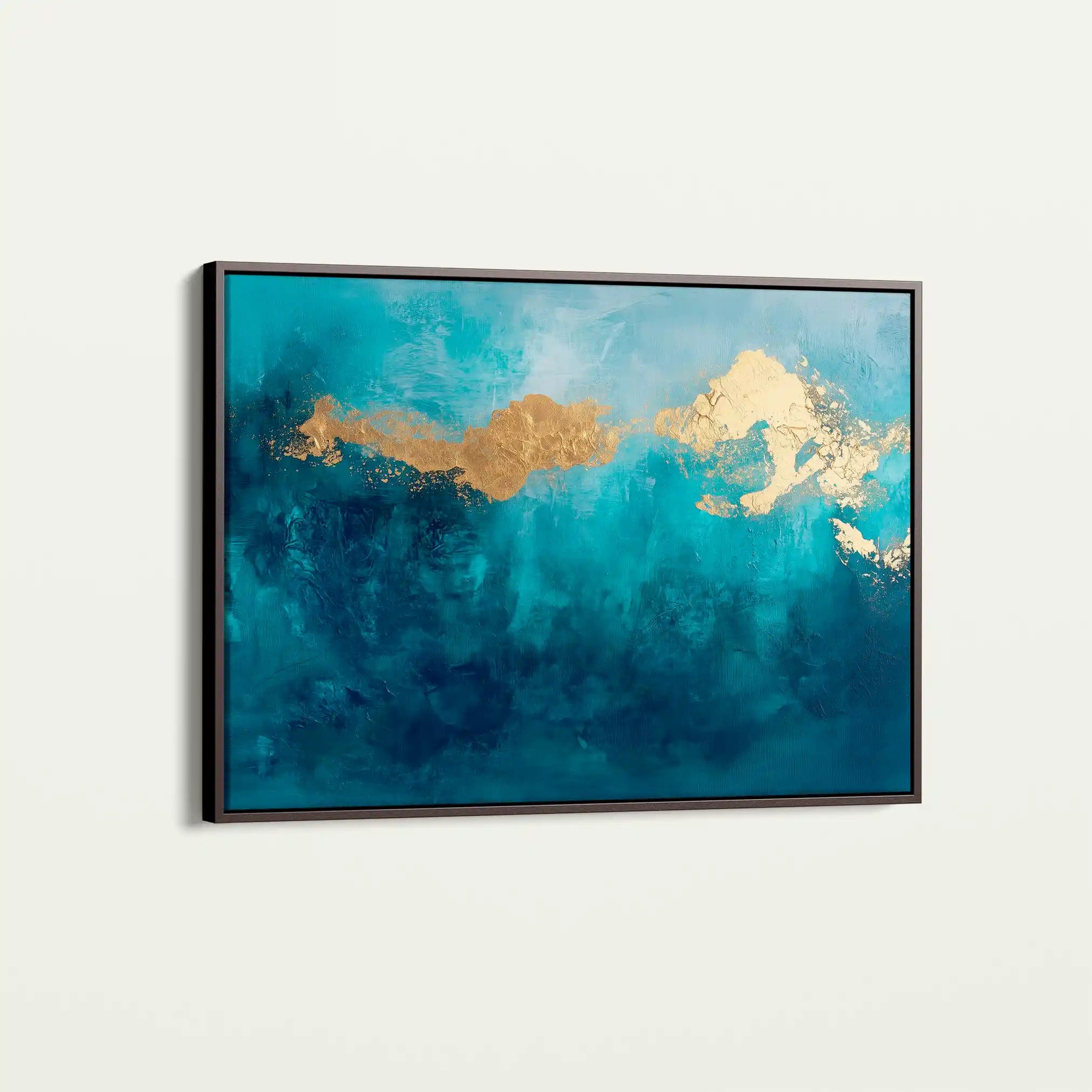 Abstract 497 Canvas Art 60 x 40 cm / Black