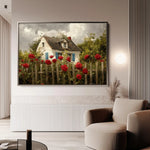 Landscape 497 Canvas Art 60 x 40 cm / Black