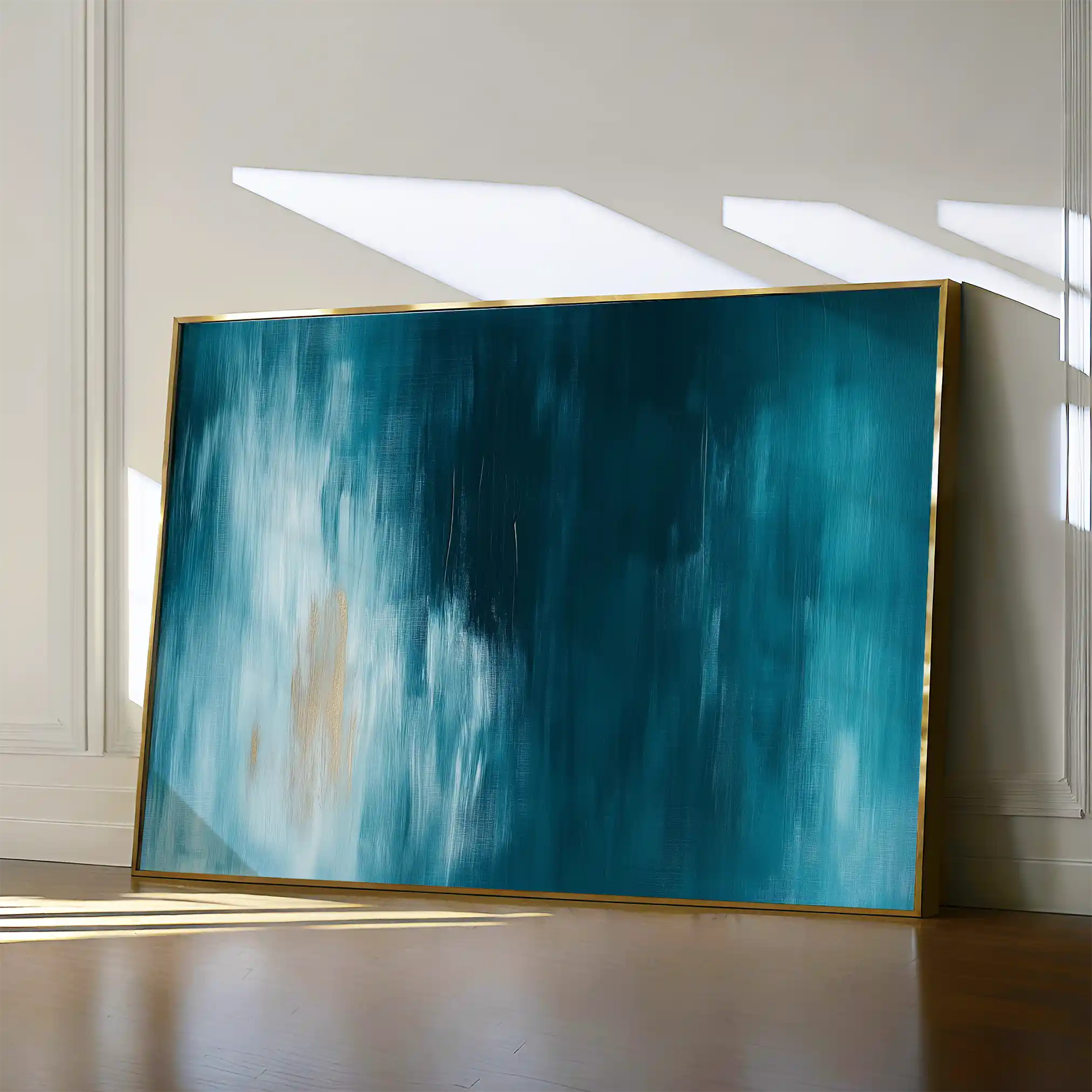 Abstract 498 Canvas Art 60 x 40 cm / Black