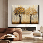 Landscape 499 Canvas Art 60 x 40 cm / Black