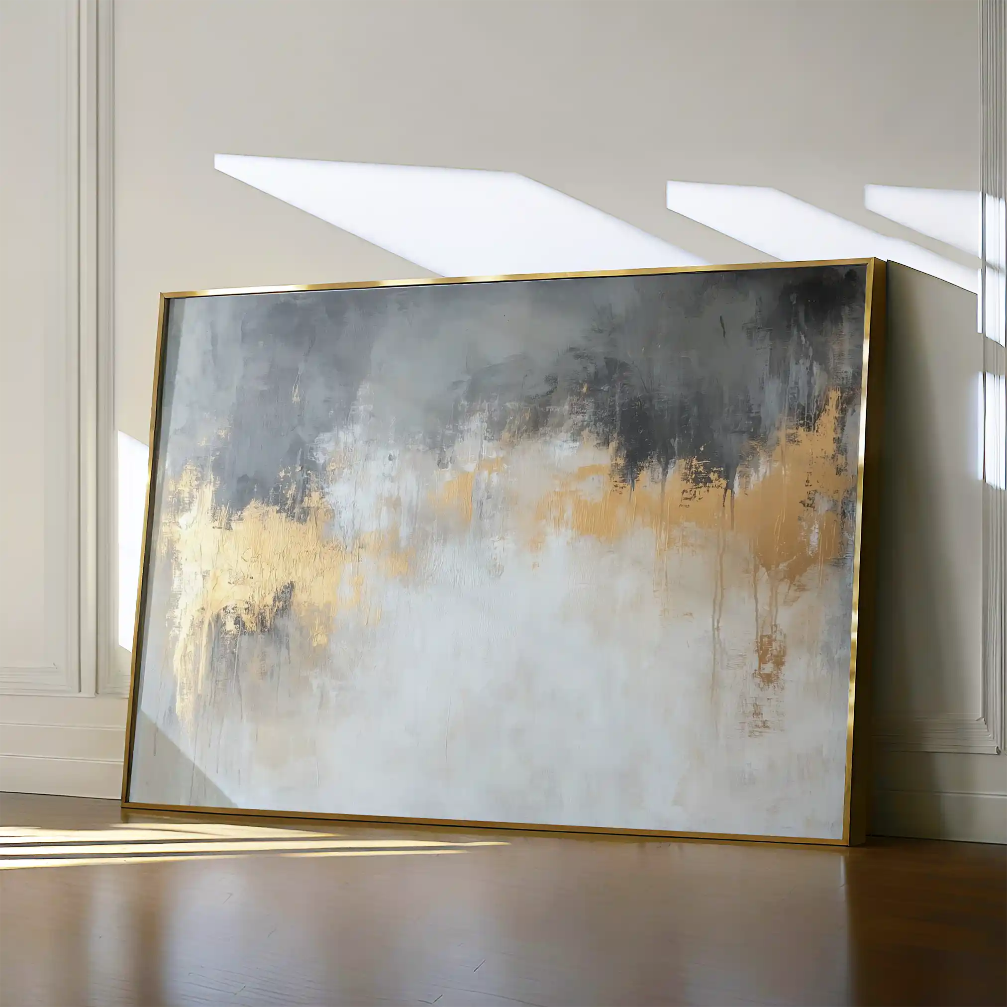 Abstract 500 Canvas Art 60 x 40 cm / Black
