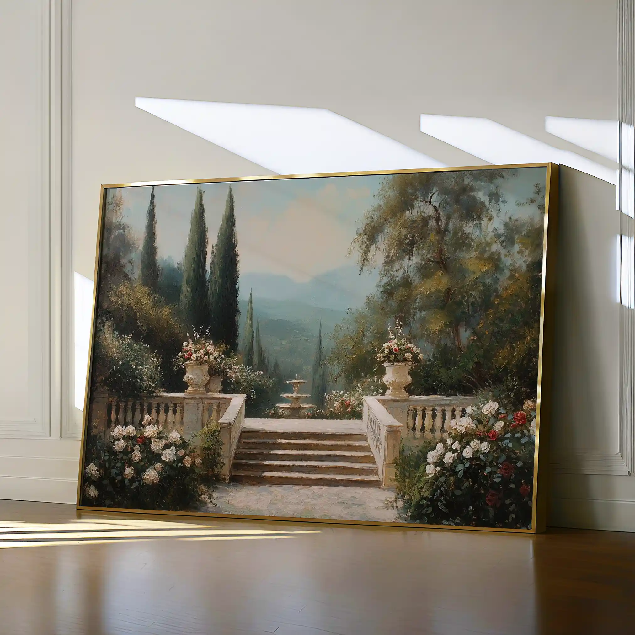 Landscape 501 Canvas Art 60 x 40 cm / Black