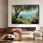 Landscape 504 Canvas Art 60 x 40 cm / Black