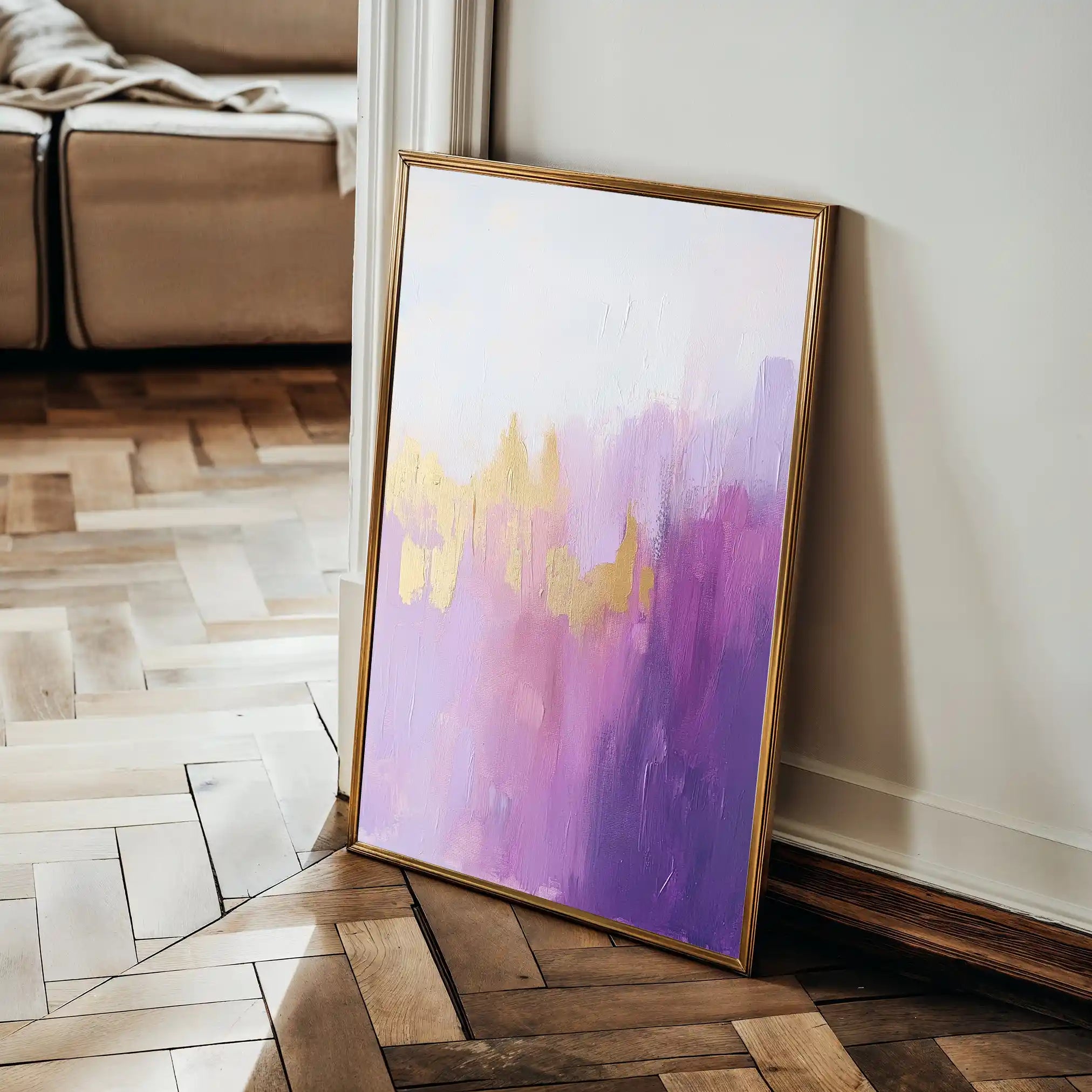 Abstract 508 Canvas Art 60 x 40 cm / Black