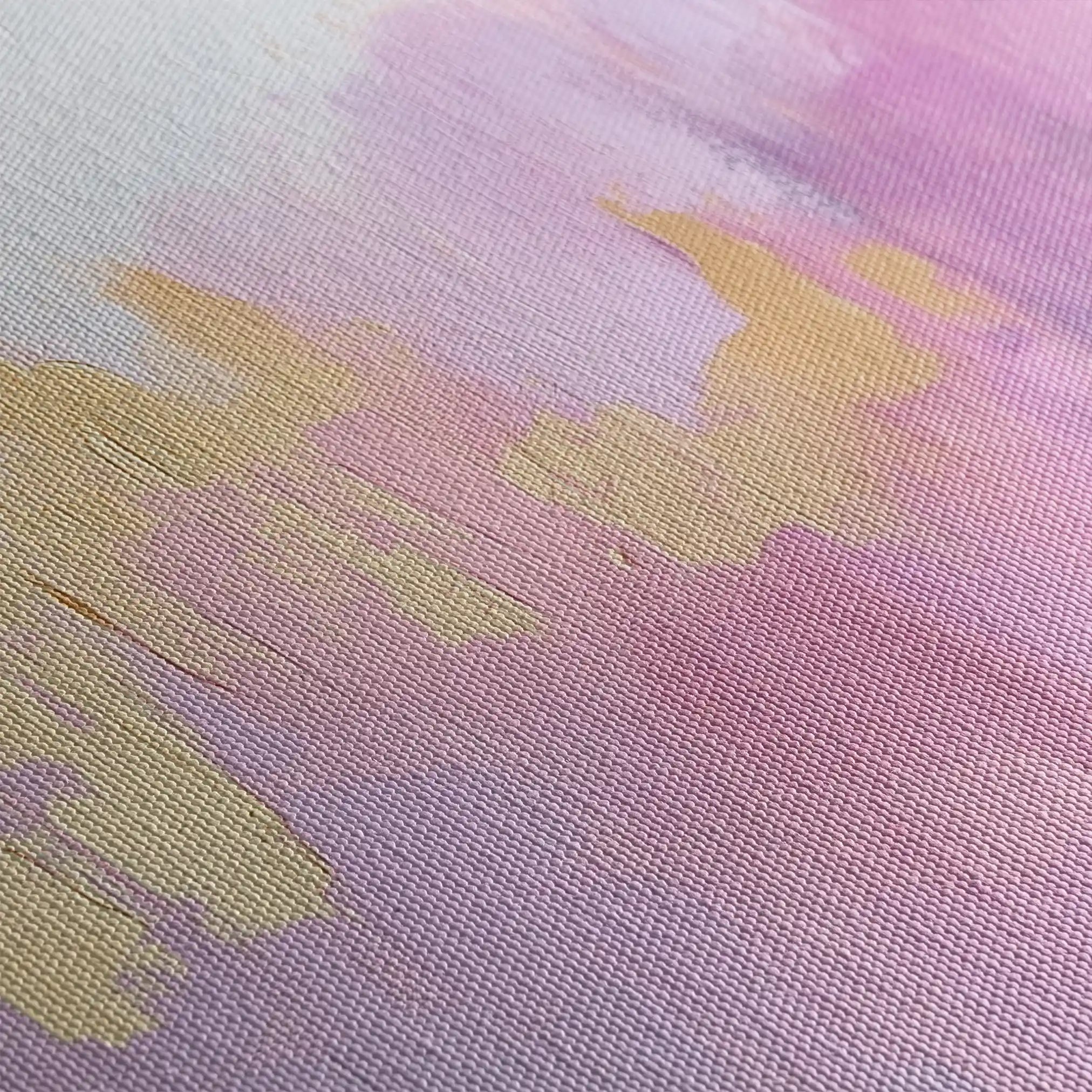 Abstract 508 Canvas Art 60 x 40 cm / Black