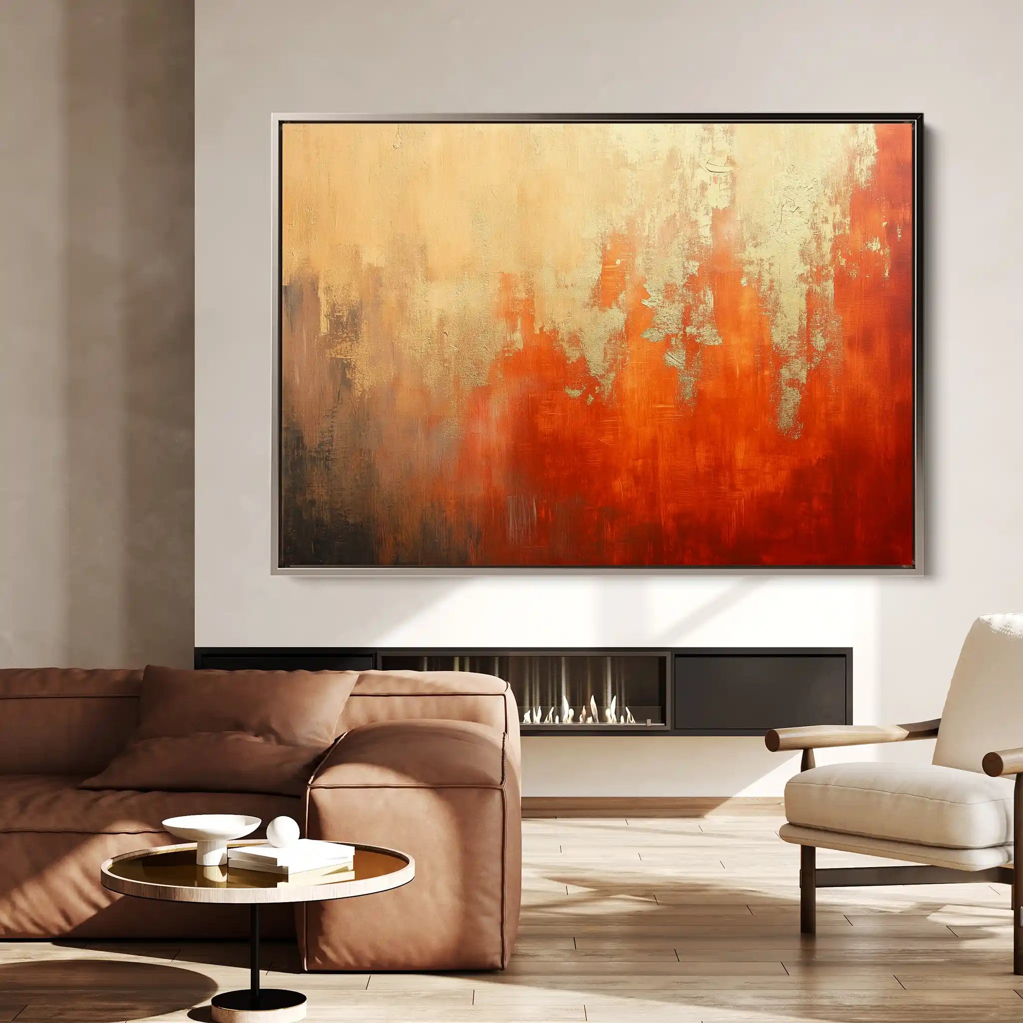 Abstract 512 Canvas Art 60 x 40 cm / Black