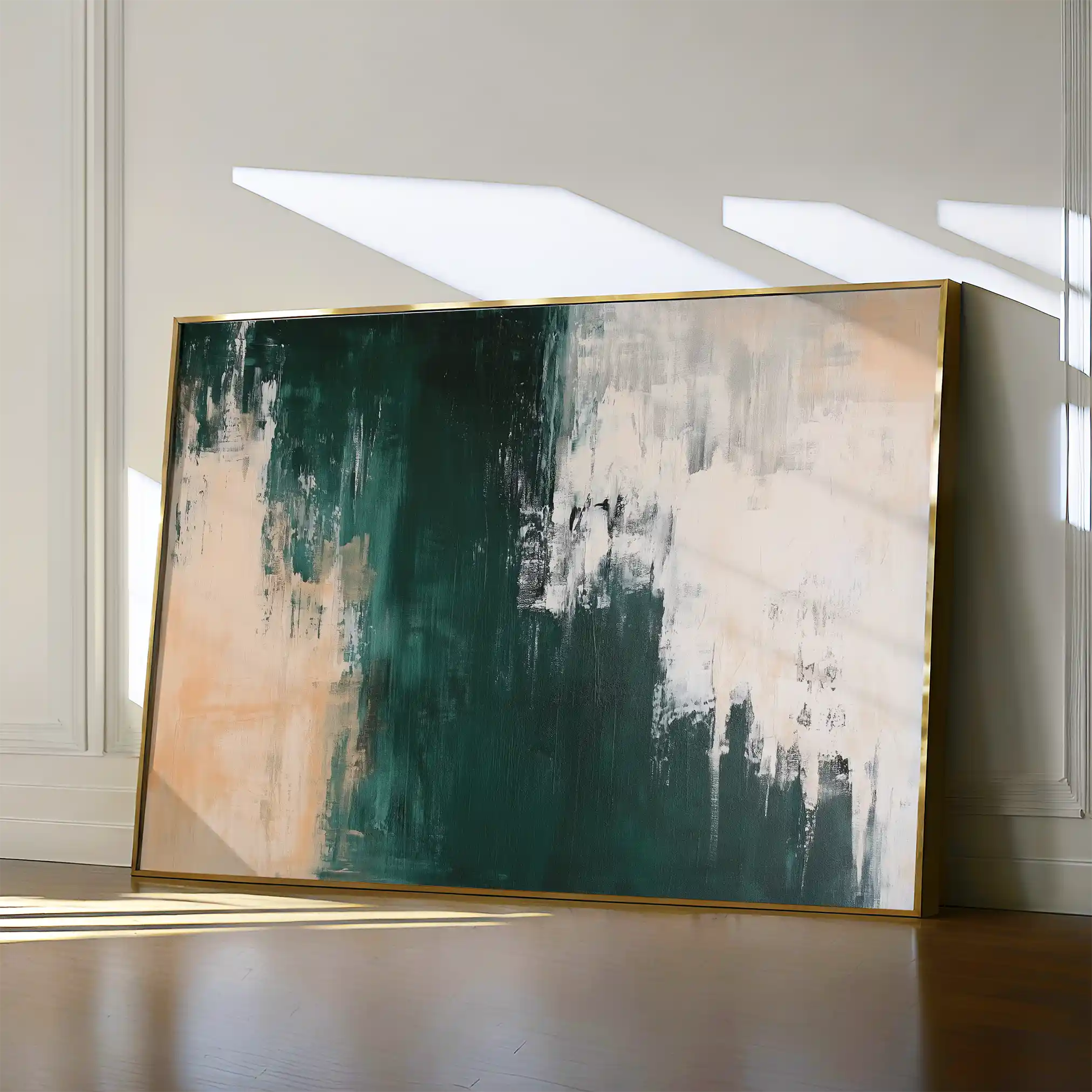 Abstract 514 Canvas Art 60 x 40 cm / Black