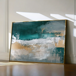 Abstract 515 Canvas Art 60 x 40 cm / Black