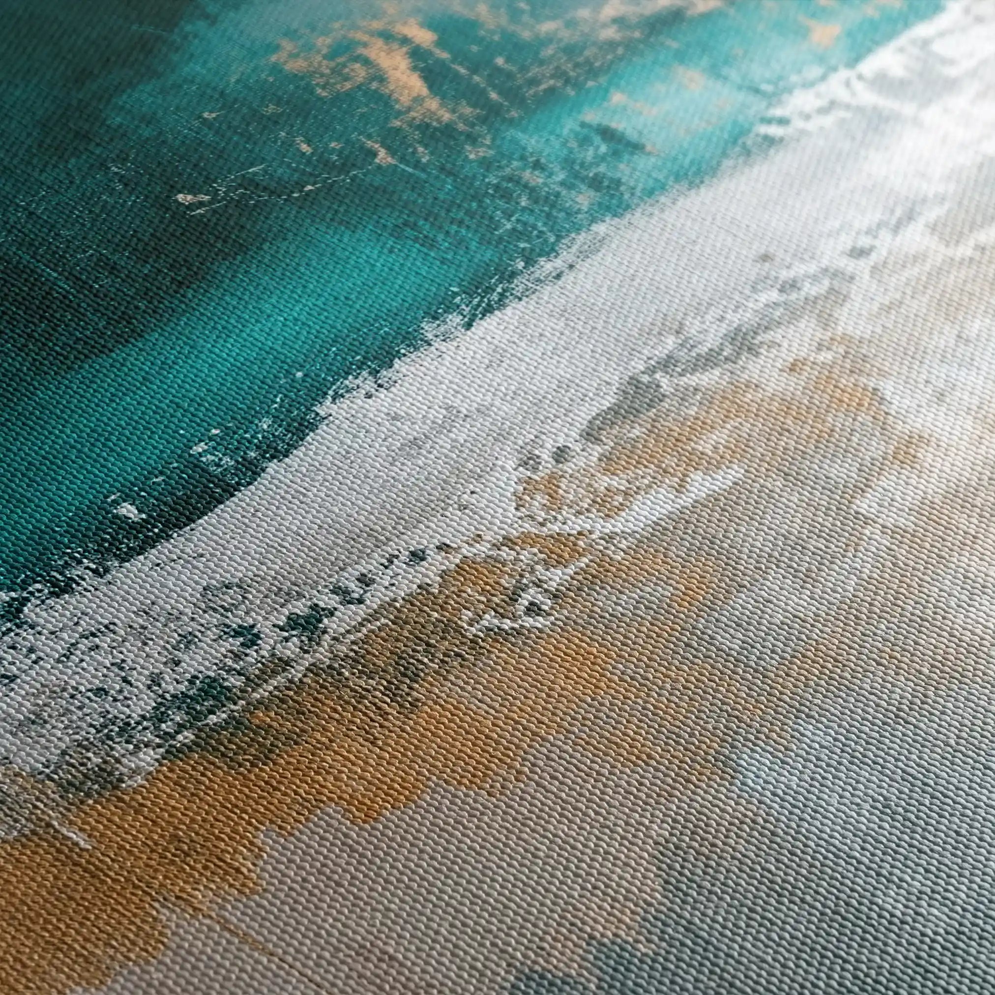 Abstract 515 Canvas Art 60 x 40 cm / Black