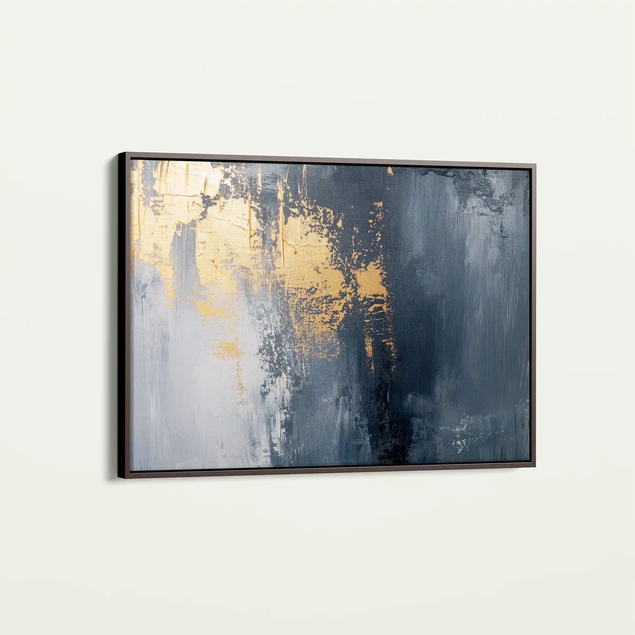 Abstract 518 Canvas Art 60 x 40 cm / Black