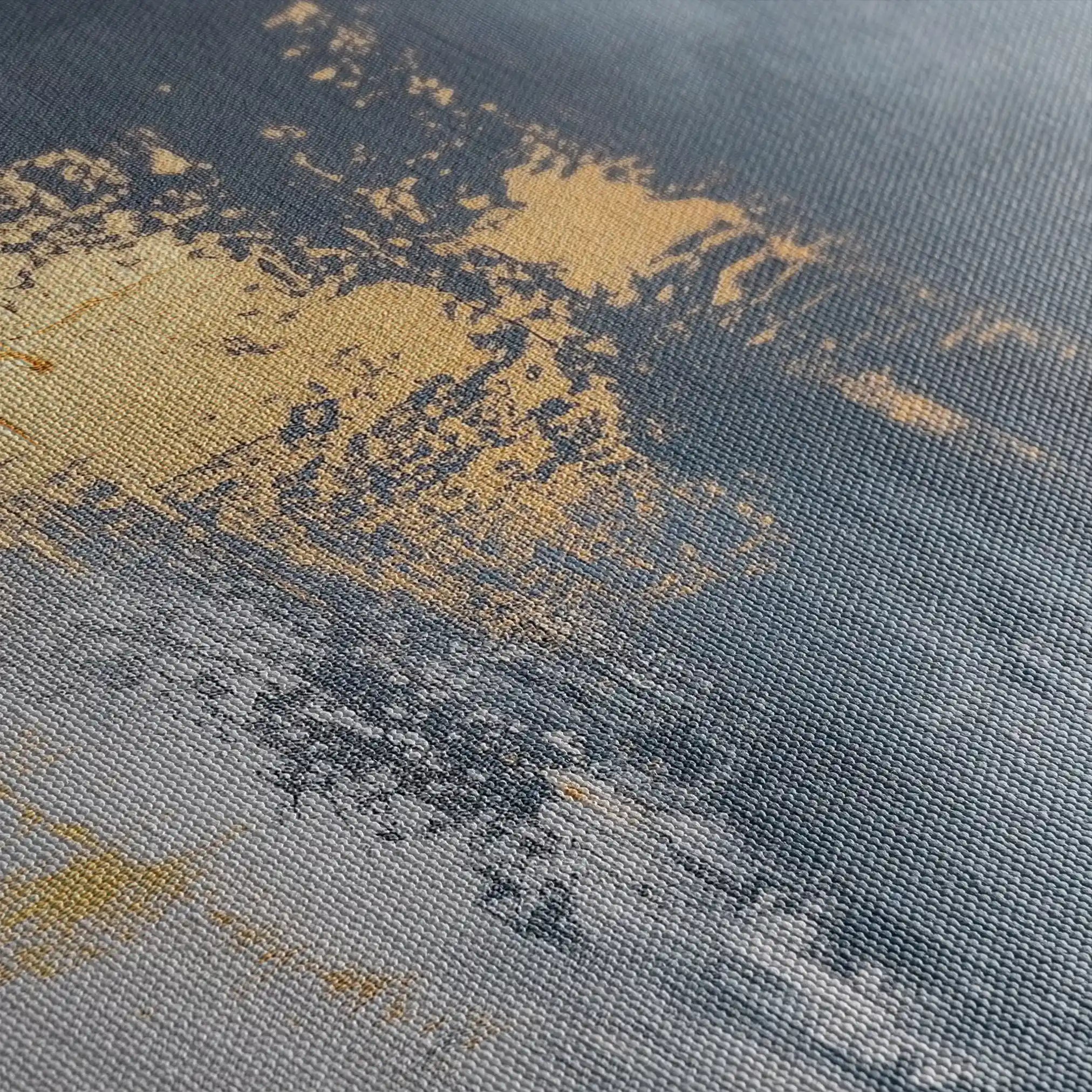 Abstract 518 Canvas Art 60 x 40 cm / Black