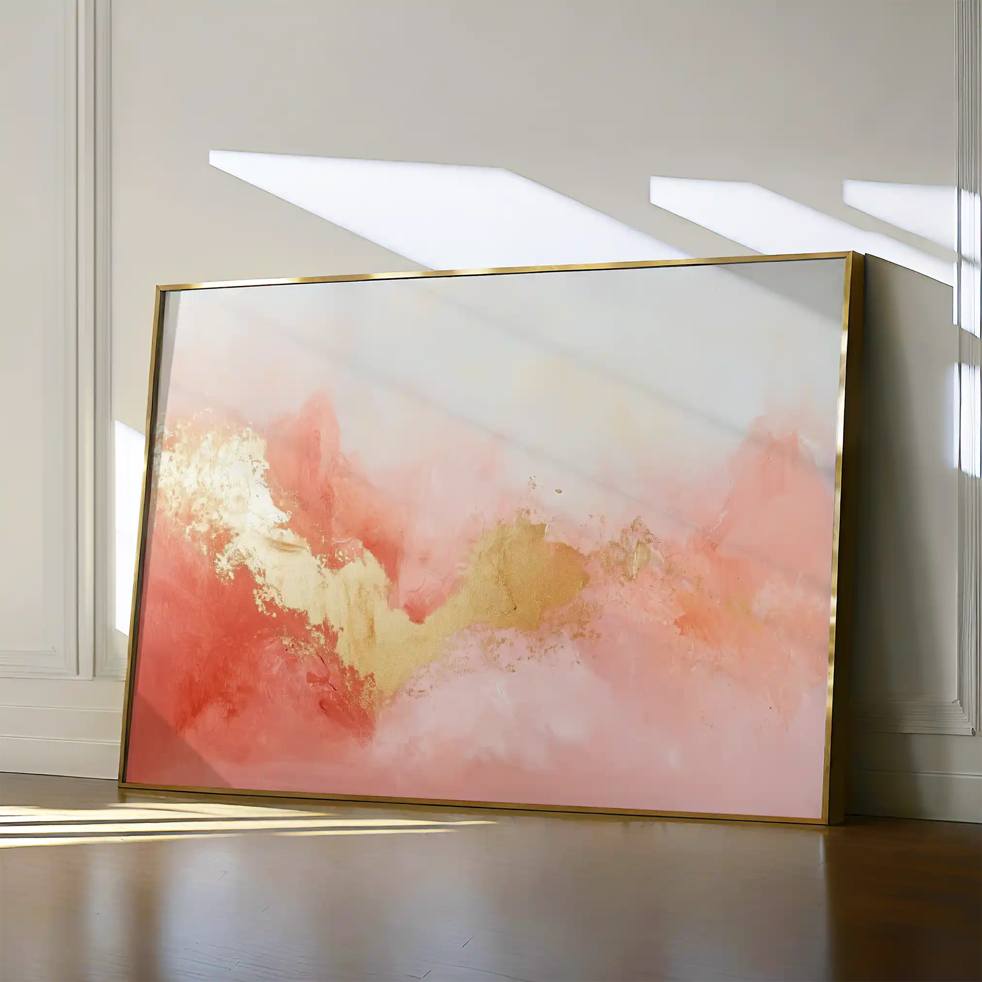 Abstract 525 Canvas Art 60 x 40 cm / Black