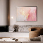 Abstract 526 Canvas Art 60 x 40 cm / Black