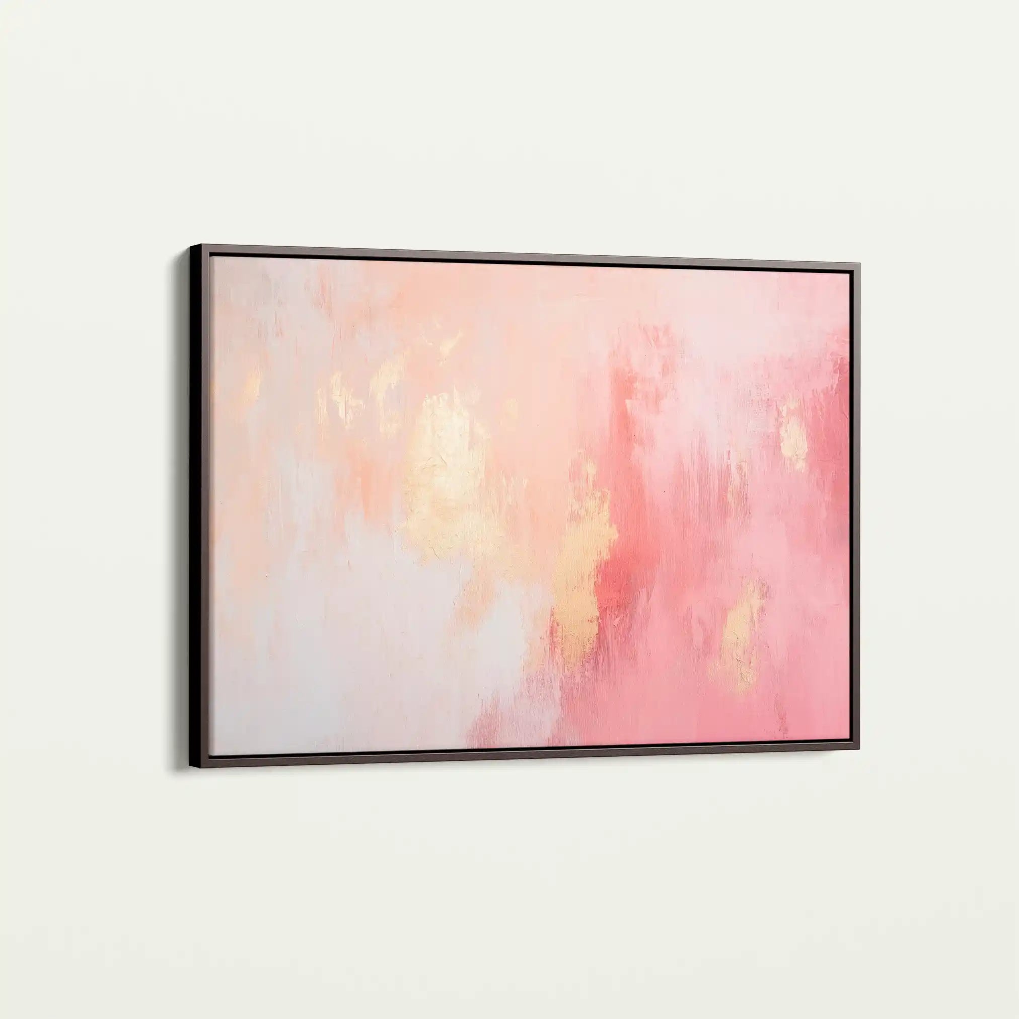 Abstract 526 Canvas Art 60 x 40 cm / Black