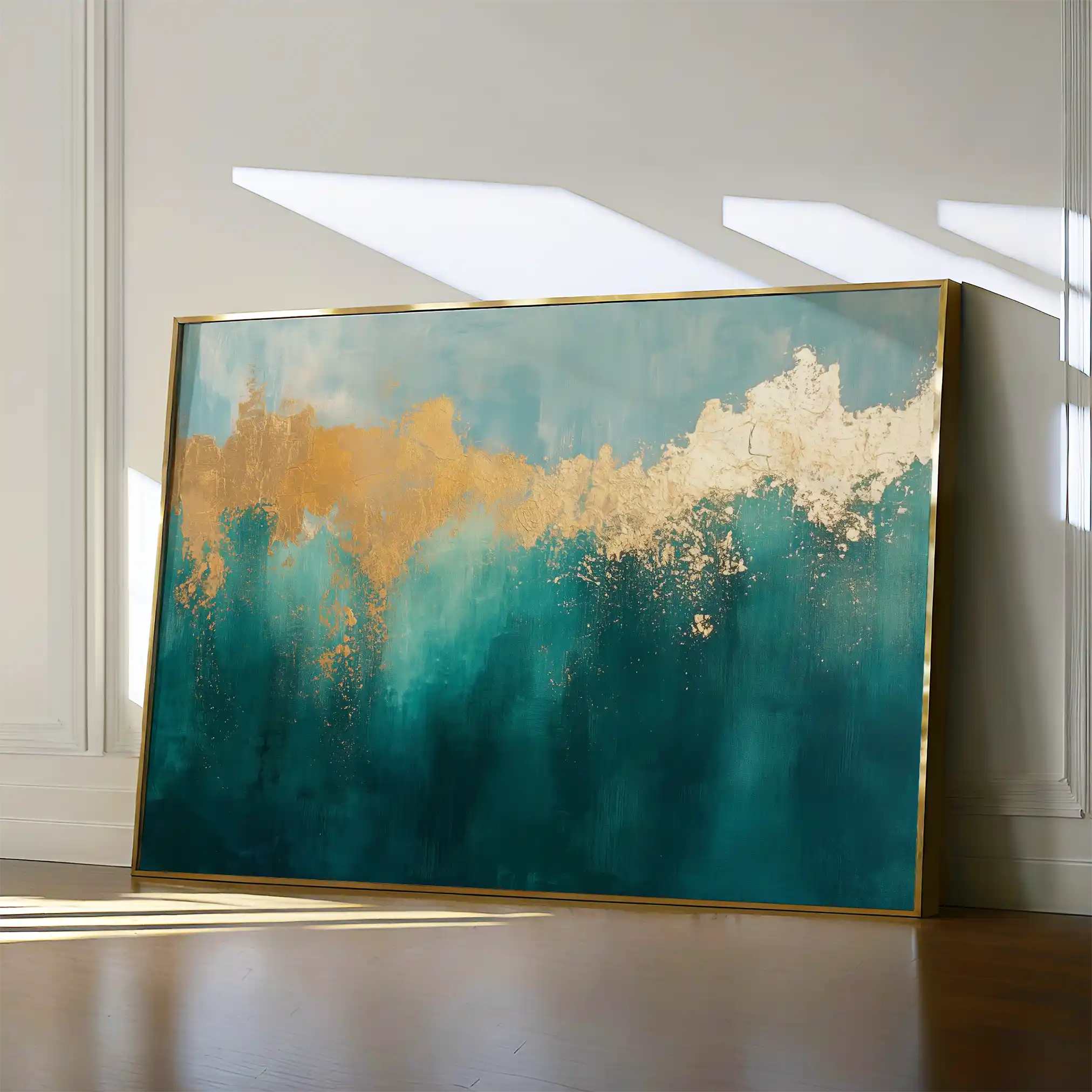 Abstract 527 Canvas Art 60 x 40 cm / Black