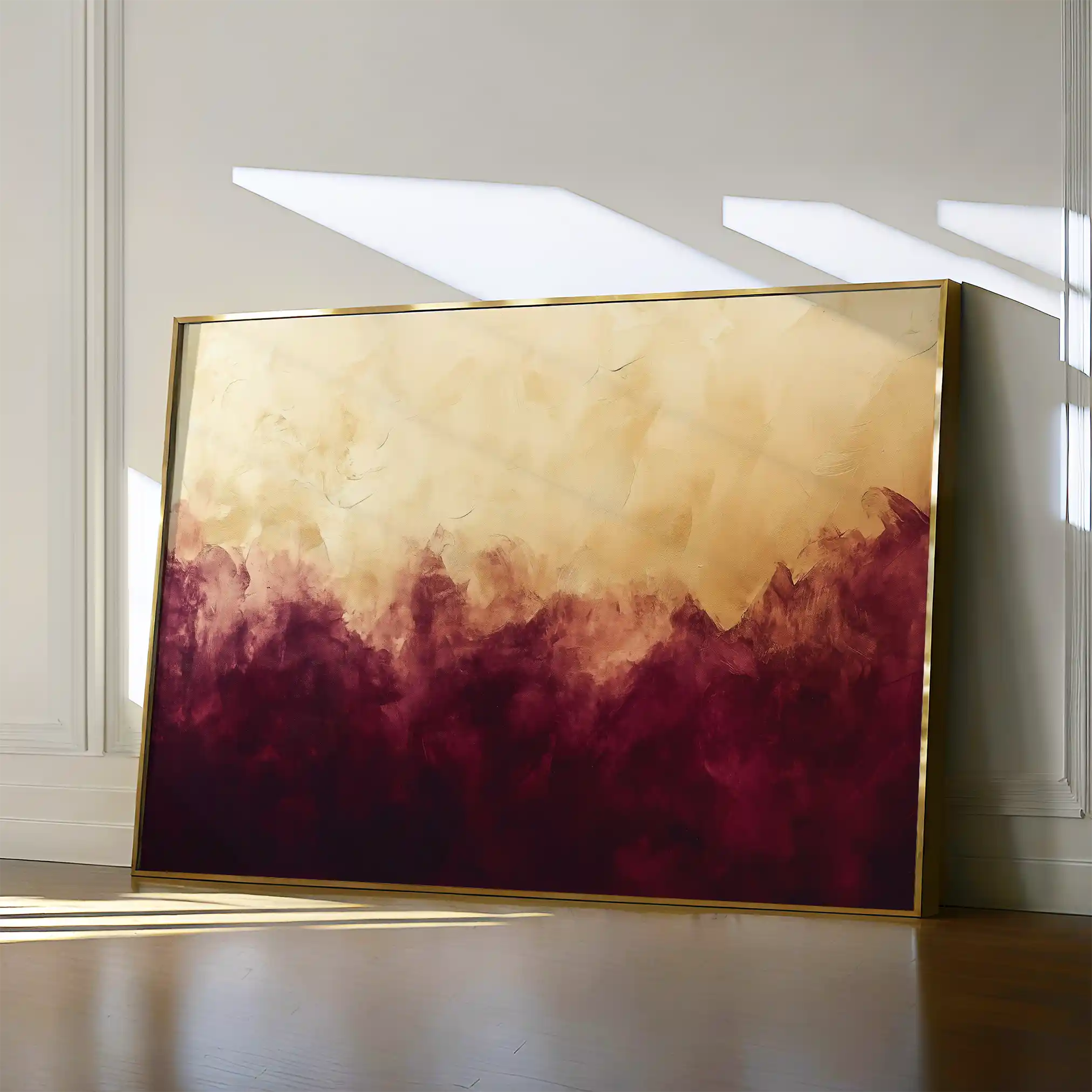 Abstract 528 Canvas Art 60 x 40 cm / Black