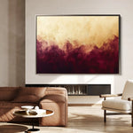 Abstract 528 Canvas Art 60 x 40 cm / Black