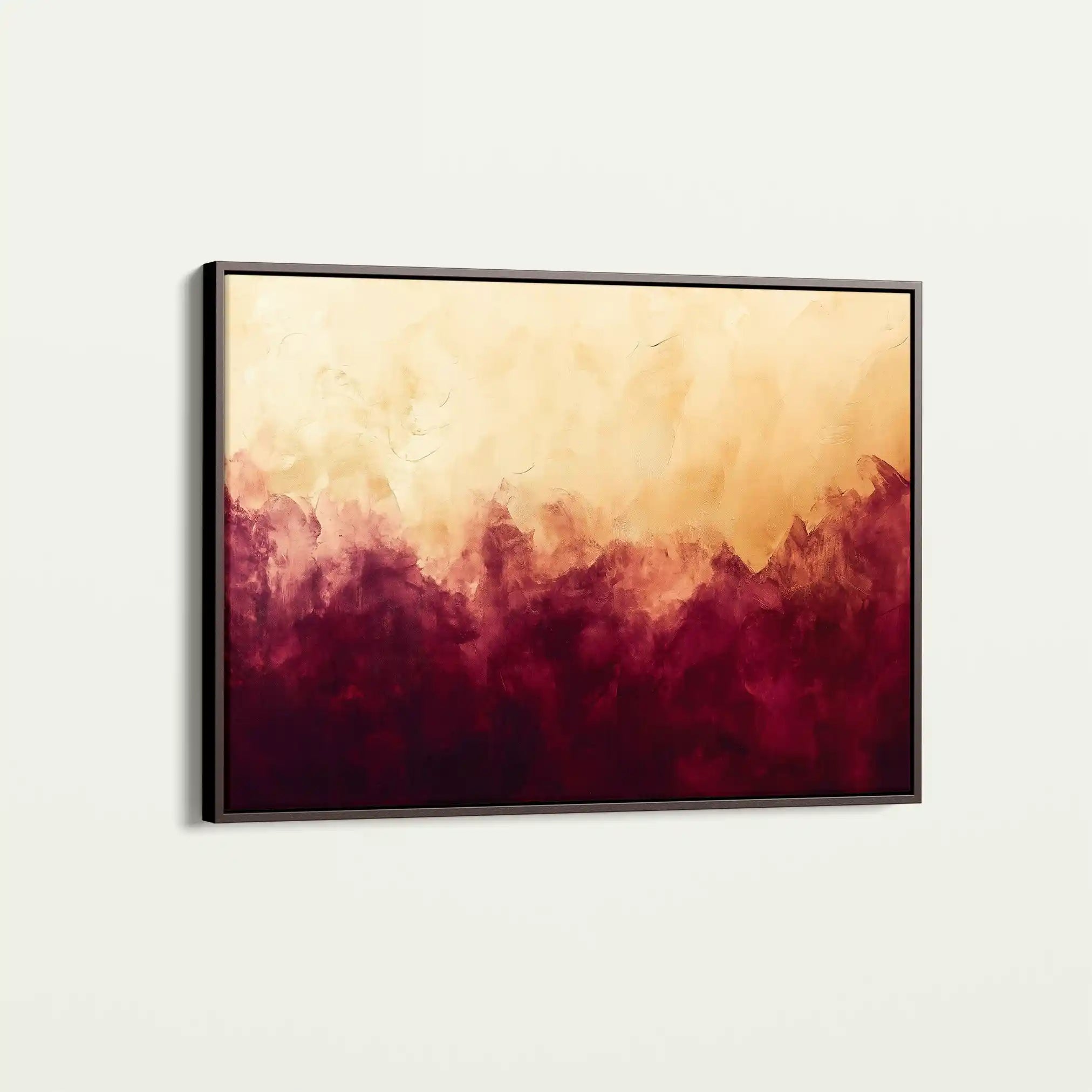 Abstract 528 Canvas Art 60 x 40 cm / Black
