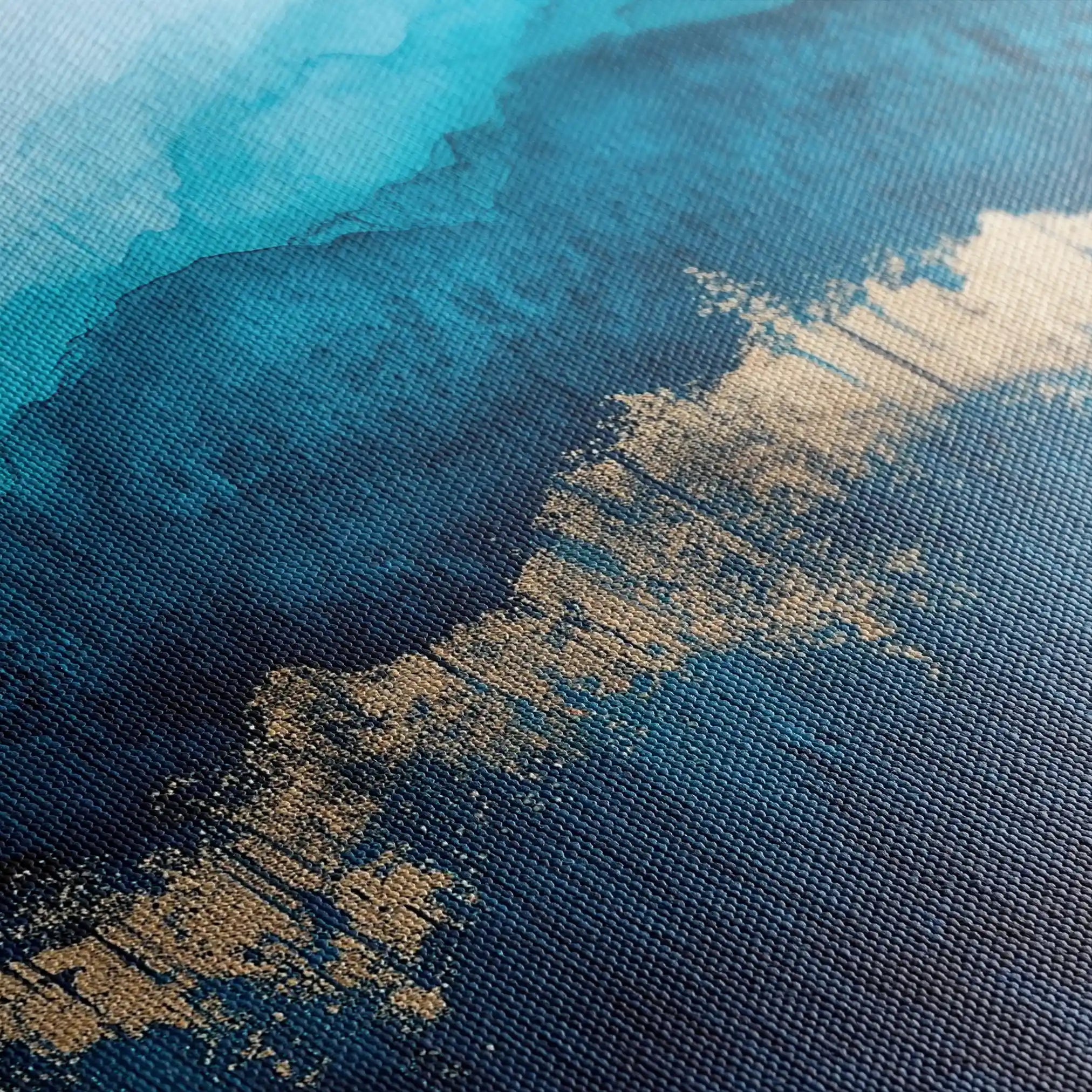 Abstract 530 Canvas Art 60 x 40 cm / Black