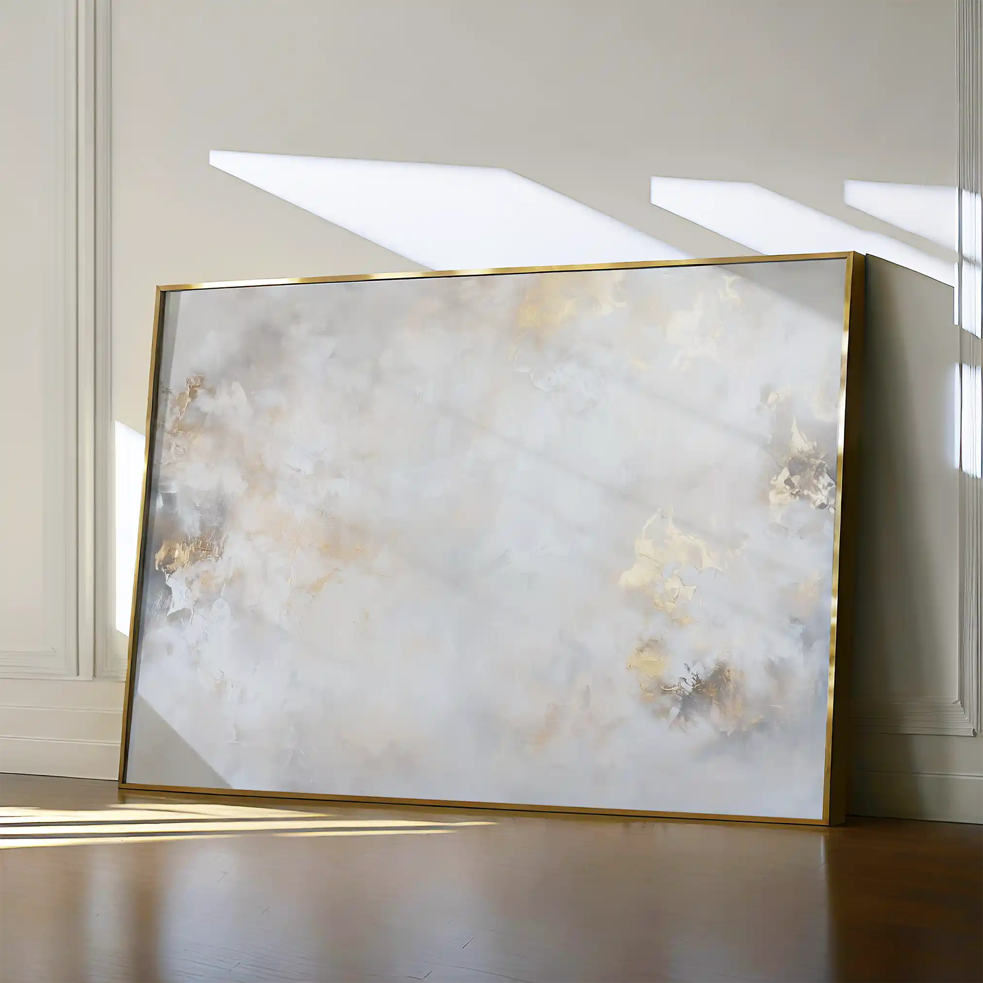 Abstract 532 Canvas Art 60 x 40 cm / Black