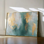 Abstract 534 Canvas Art 60 x 40 cm / Black