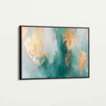 Abstract 534 Canvas Art 60 x 40 cm / Black