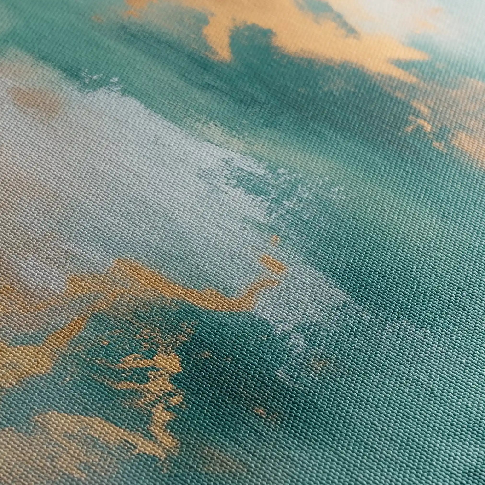 Abstract 534 Canvas Art 60 x 40 cm / Black