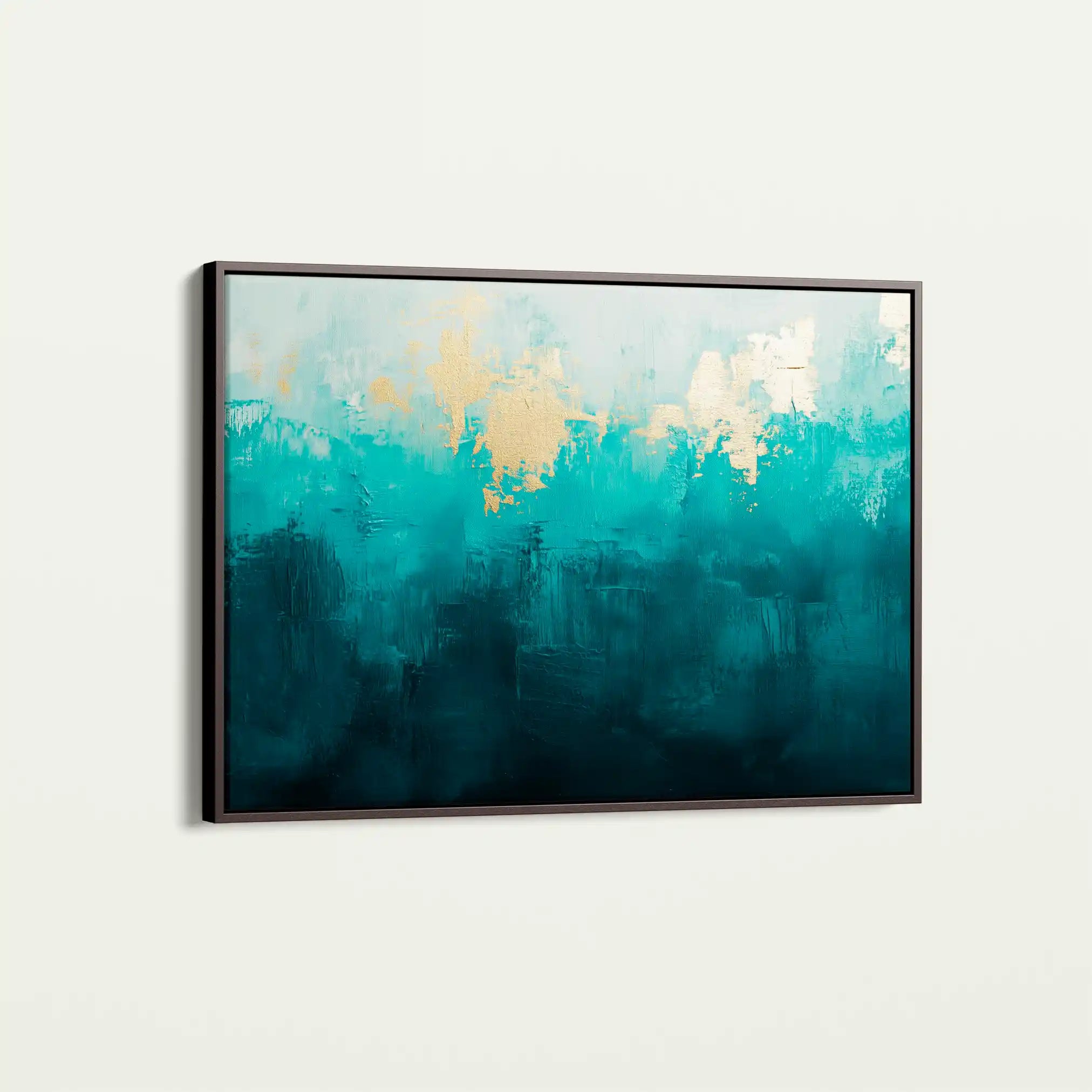 Abstract 535 Canvas Art 60 x 40 cm / Black
