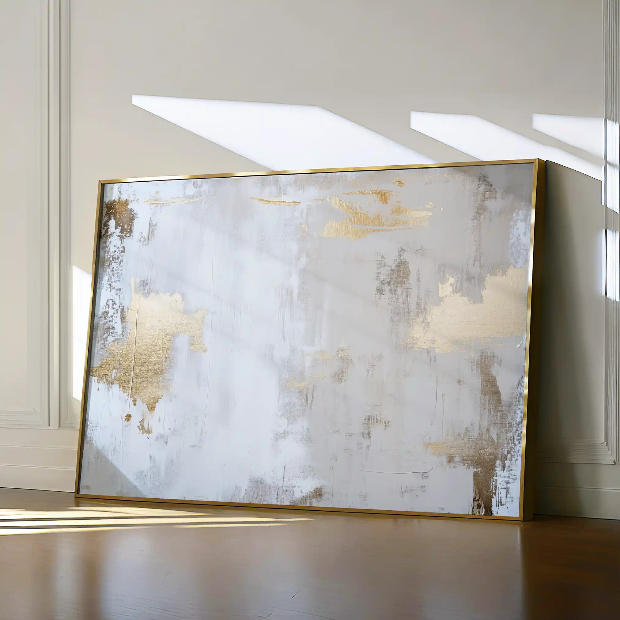 Abstract 538 Canvas Art 60 x 40 cm / Black