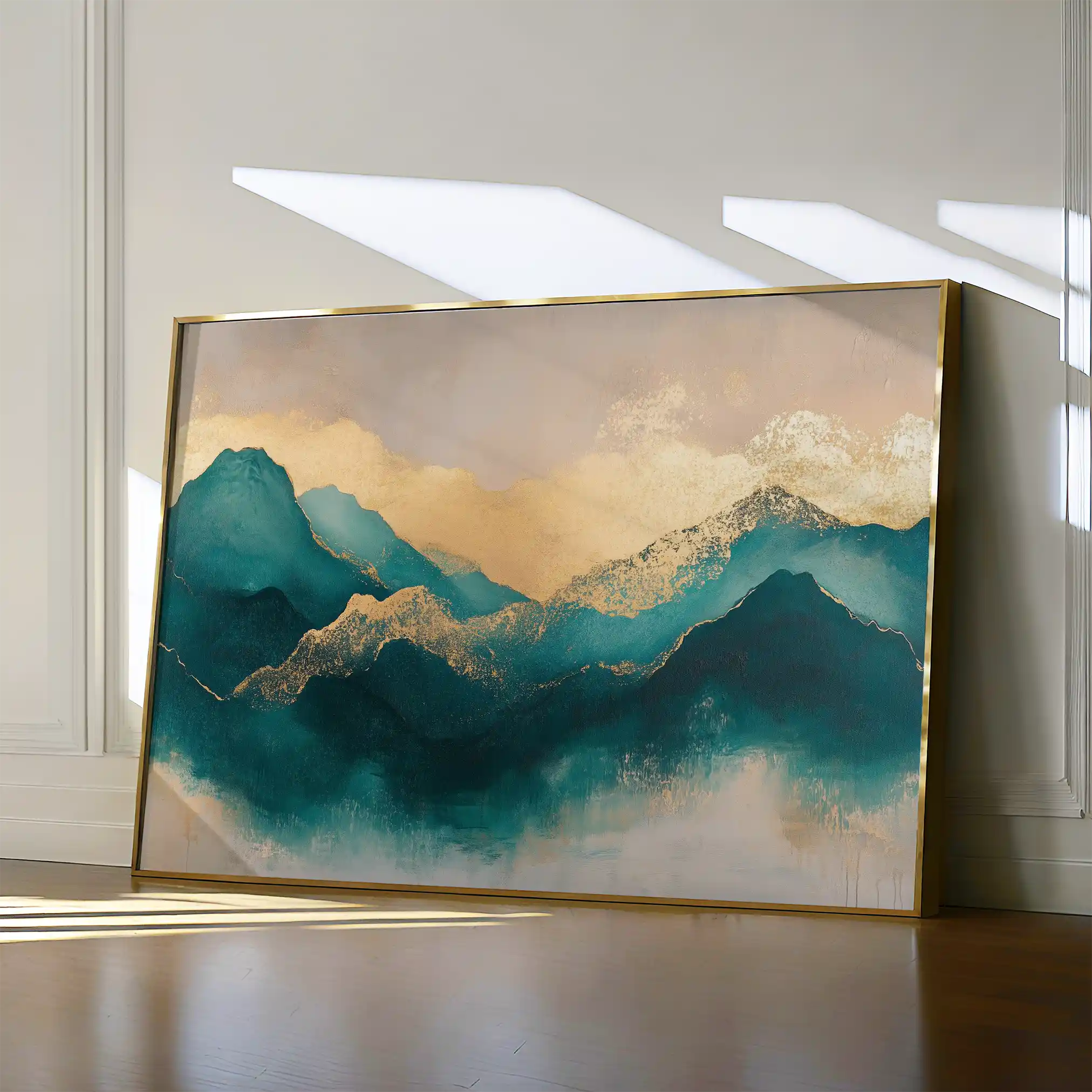 Abstract 539 Canvas Art 60 x 40 cm / Black