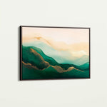 Abstract 540 Canvas Art 60 x 40 cm / Black