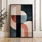 Abstract 544 Canvas Art 60 x 40 cm / Black