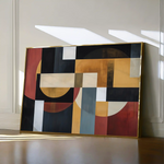 Abstract 553 Canvas Art 60 x 40 cm / Black