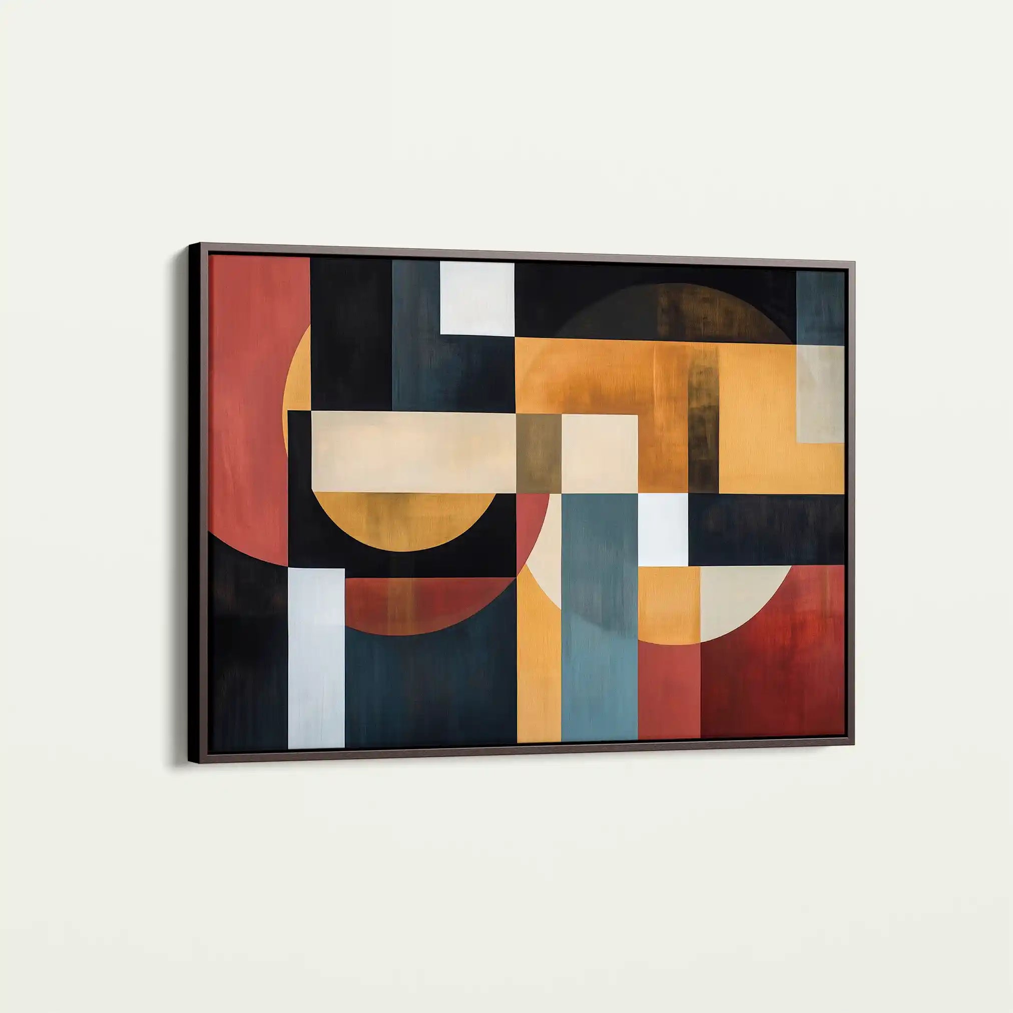 Abstract 553 Canvas Art 60 x 40 cm / Black