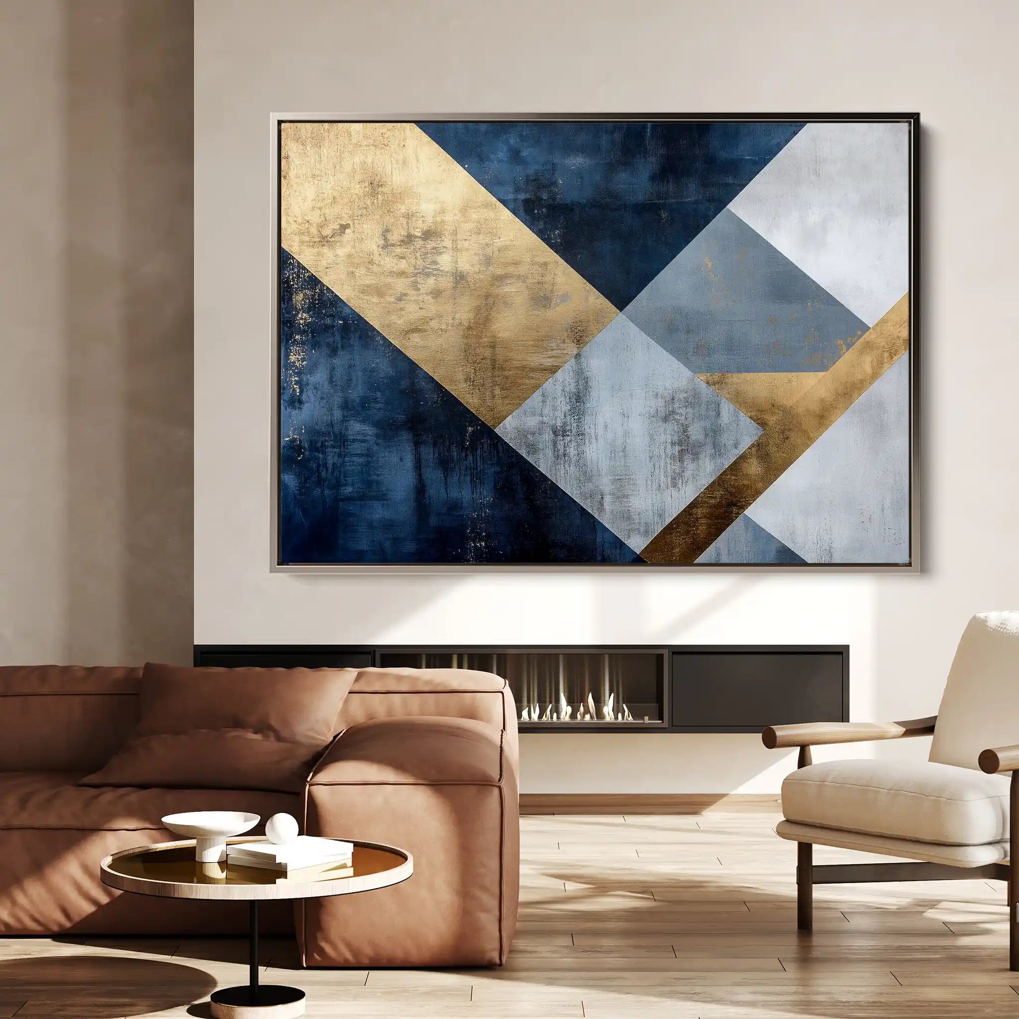 Abstract 561 Canvas Art 60 x 40 cm / Black