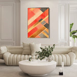 Abstract 562 Canvas Art 60 x 40 cm / Black