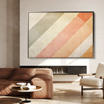 Abstract 565 Canvas Art 60 x 40 cm / Black