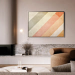 Abstract 565 Canvas Art 60 x 40 cm / Black