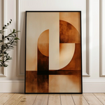 Abstract 567 Canvas Art 60 x 40 cm / Black