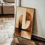 Abstract 567 Canvas Art 60 x 40 cm / Black